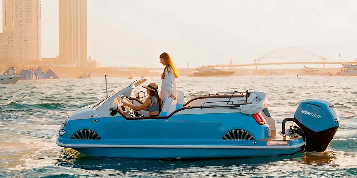 Аренда катера Fiat 500 Boat в Дубае